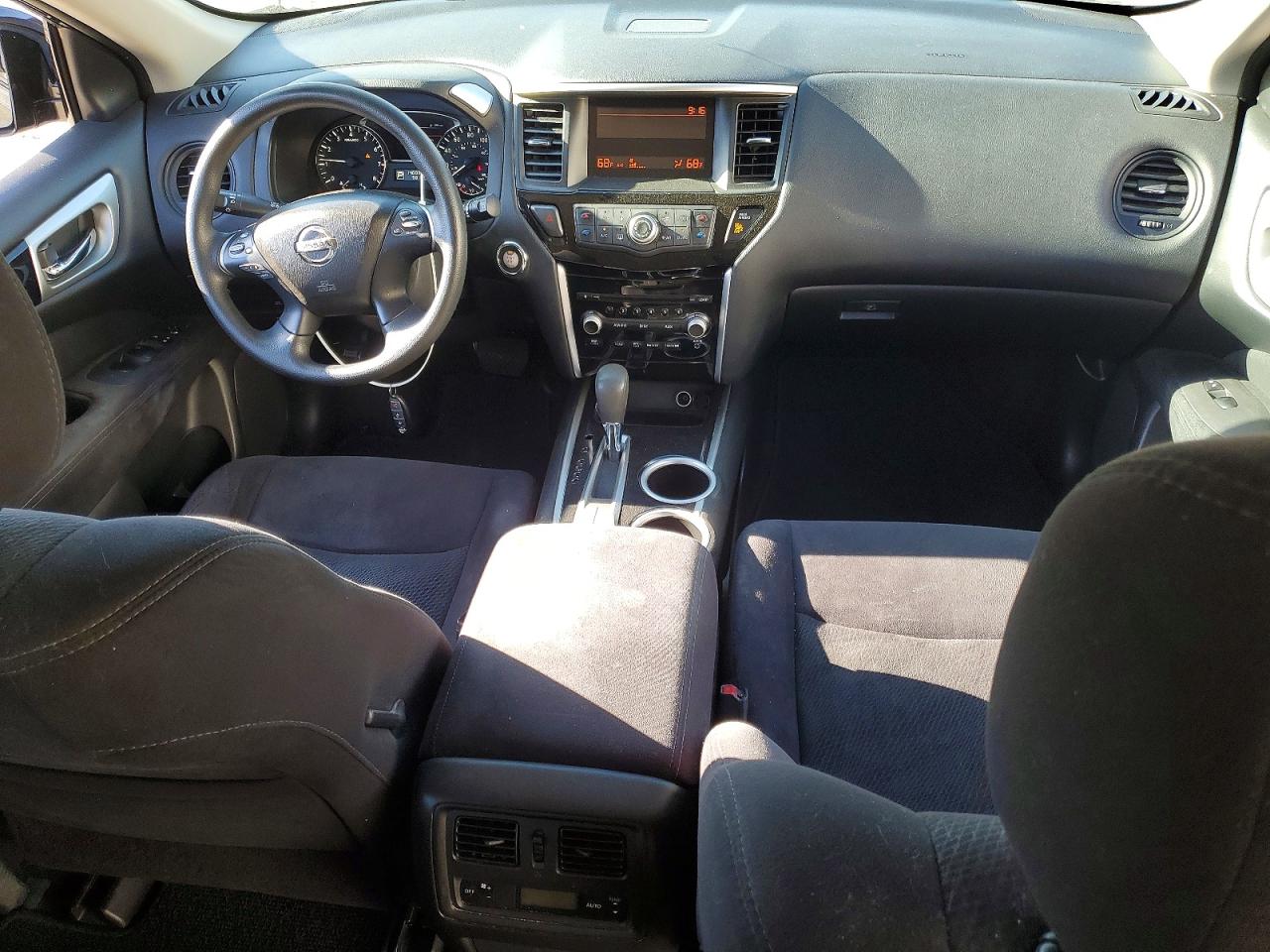 2015 Nissan Pathfinder S Black vin: 5N1AR2MN0FC709462