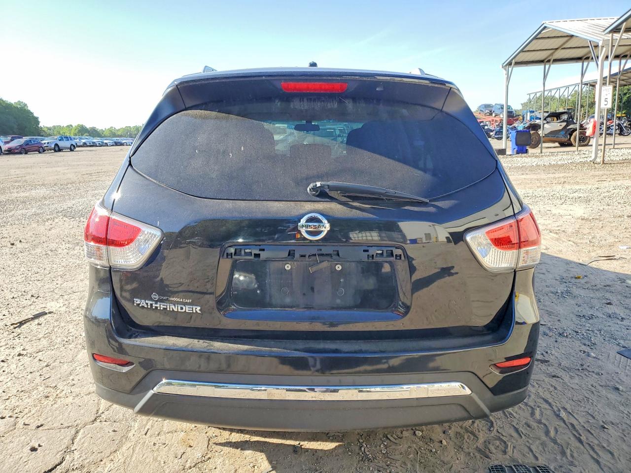 2015 Nissan Pathfinder S Black vin: 5N1AR2MN0FC709462