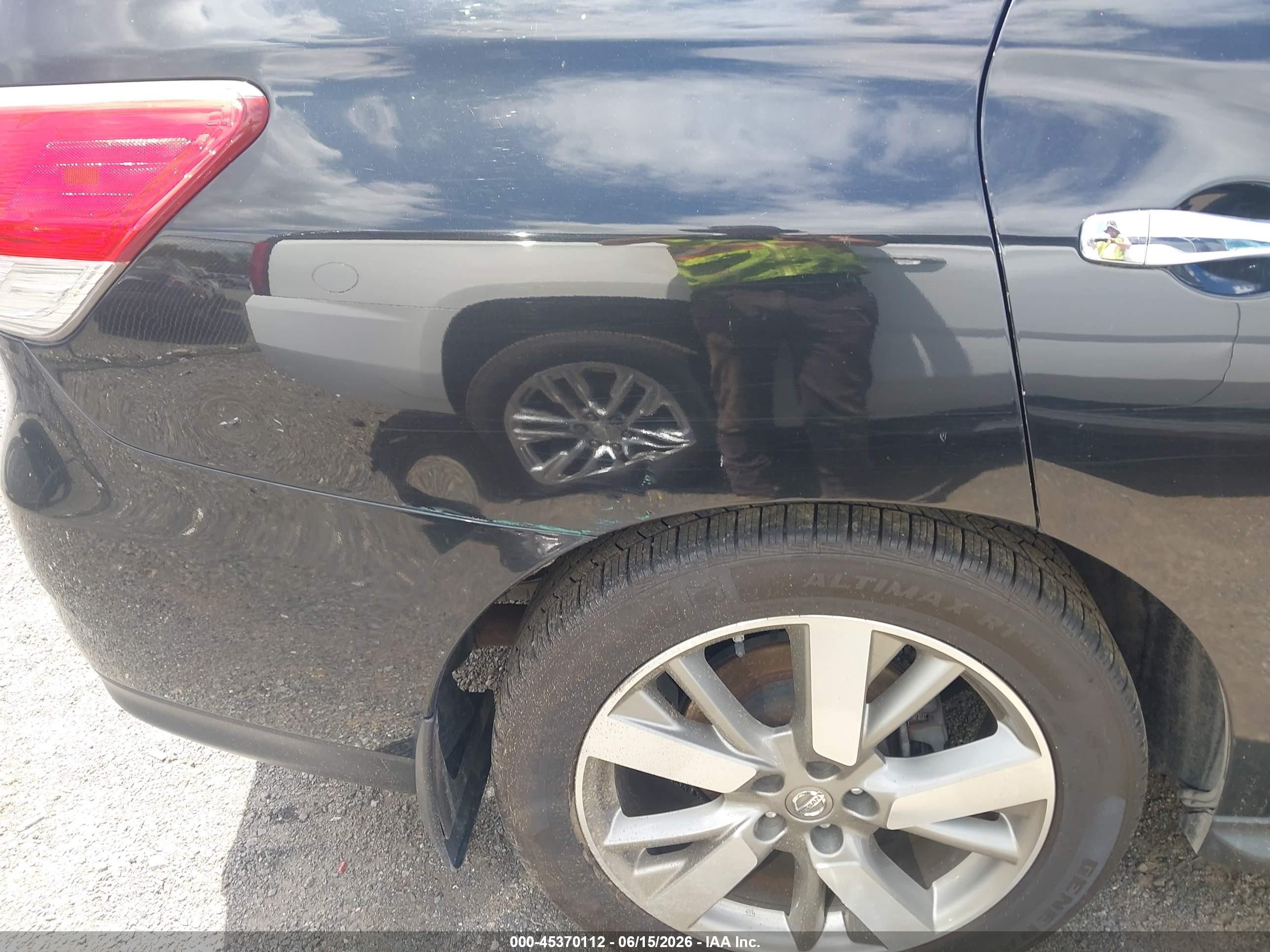 2015 Nissan Pathfinder Platinum Black vin: 5N1AR2MN0FC712247