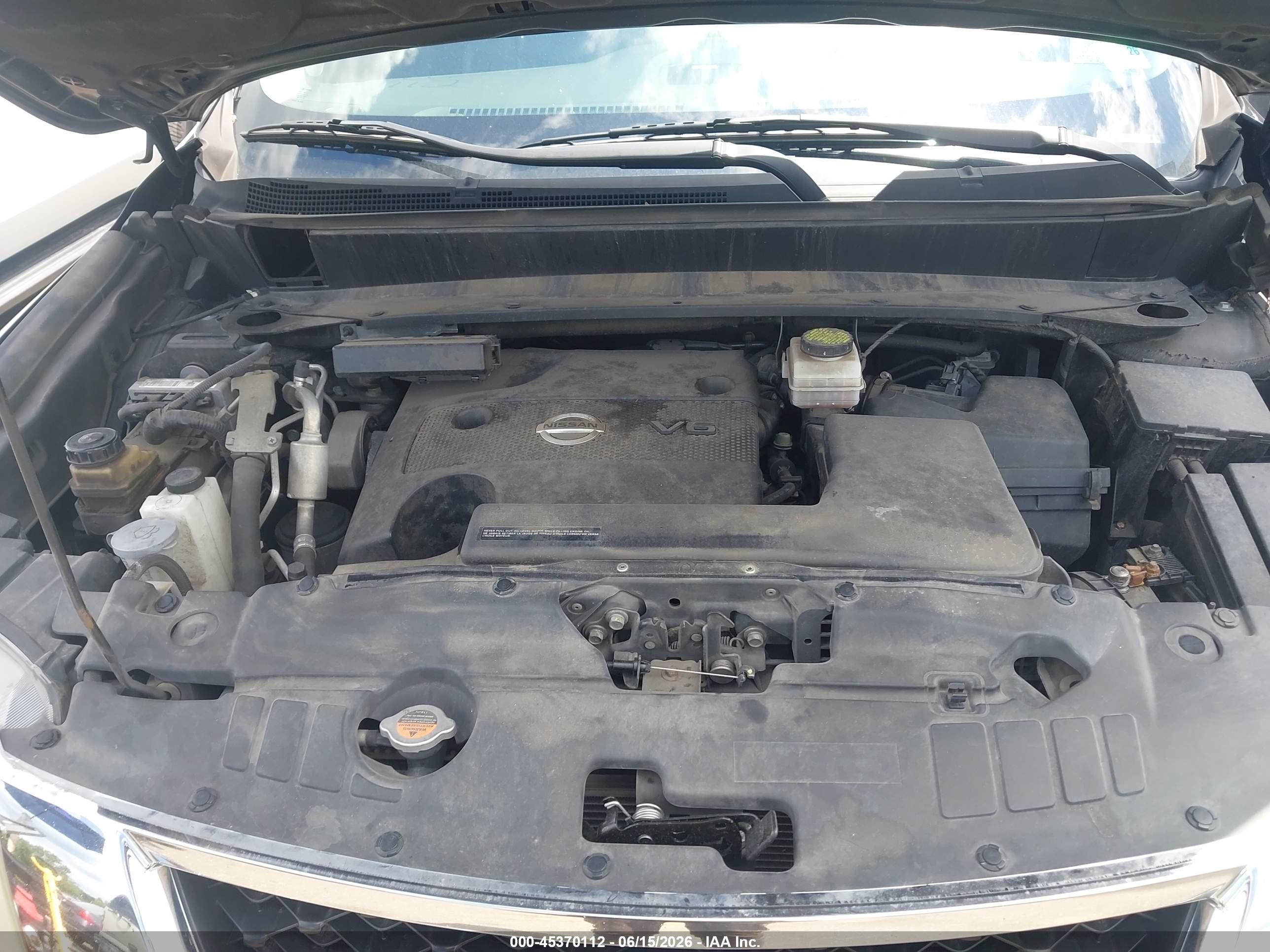 2015 Nissan Pathfinder Platinum Black vin: 5N1AR2MN0FC712247