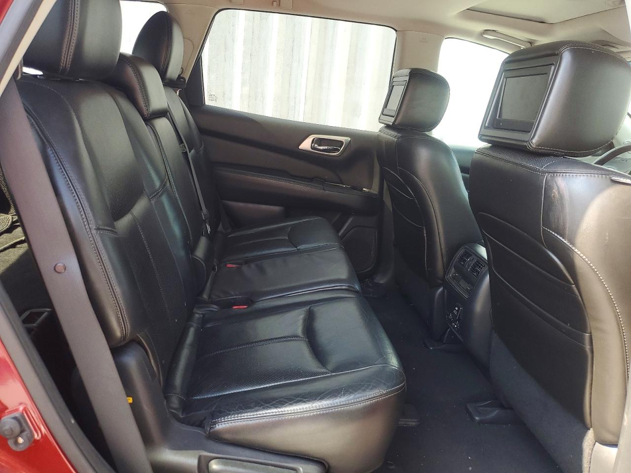 2013 Nissan Pathfinder S Red vin: 5N1AR2MN1DC600117
