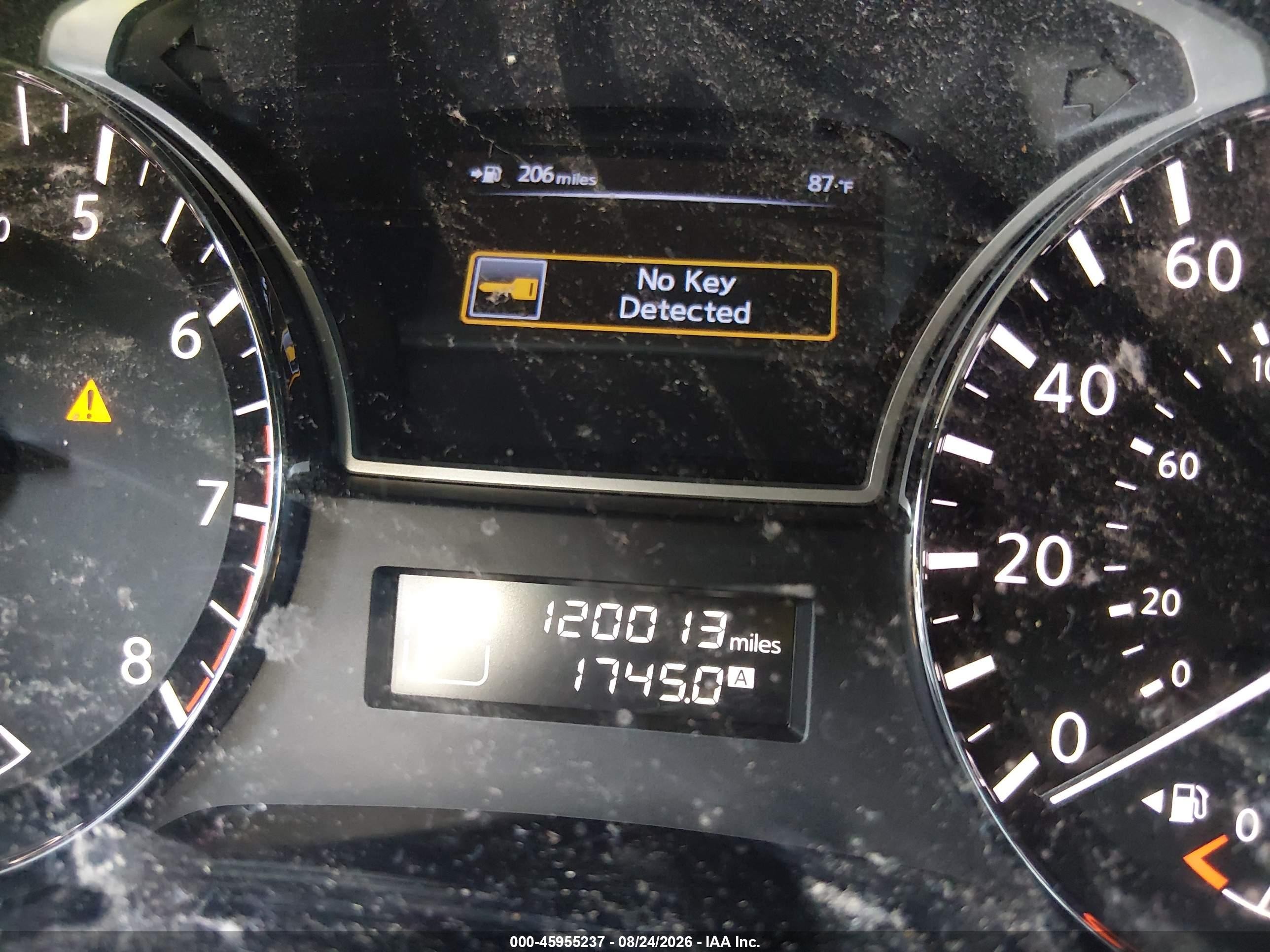 2013 Nissan Pathfinder Sv Gray vin: 5N1AR2MN1DC628662