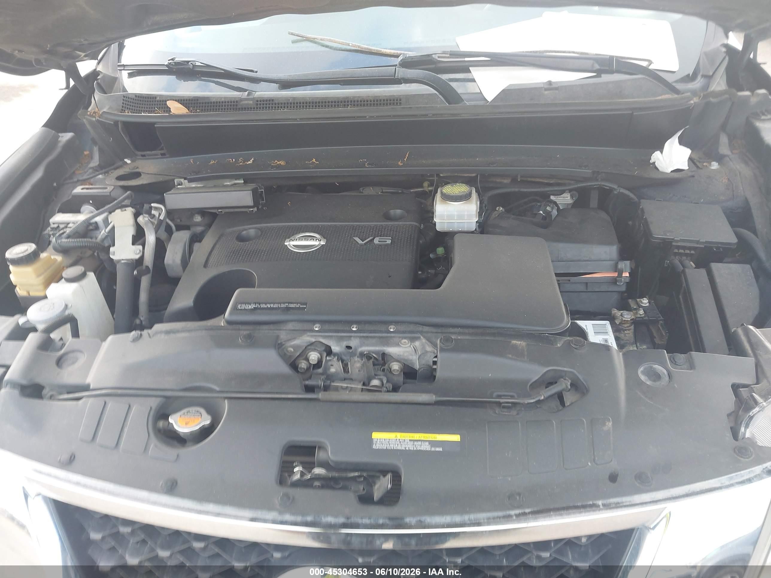2013 Nissan Pathfinder Sv Серый vin: 5N1AR2MN1DC640939