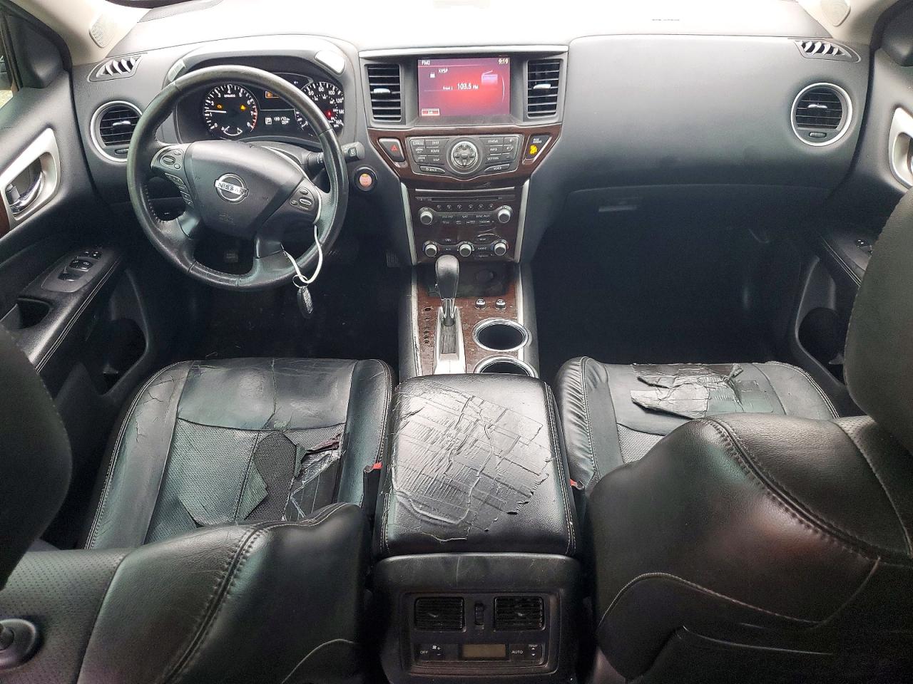2013 Nissan Pathfinder S Silver vin: 5N1AR2MN1DC653206