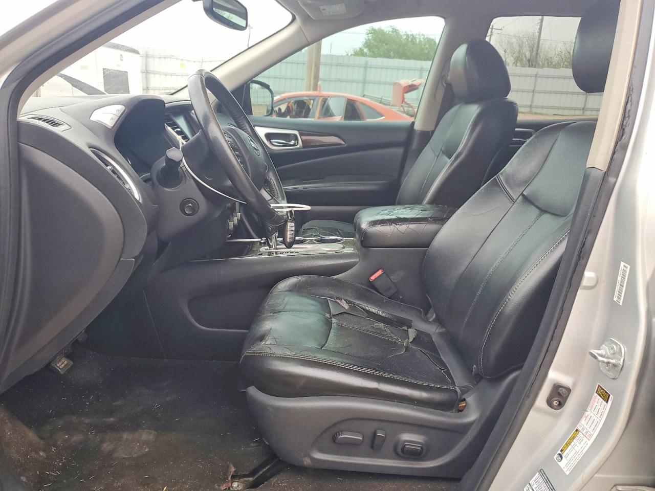 2013 Nissan Pathfinder S Silver vin: 5N1AR2MN1DC653206