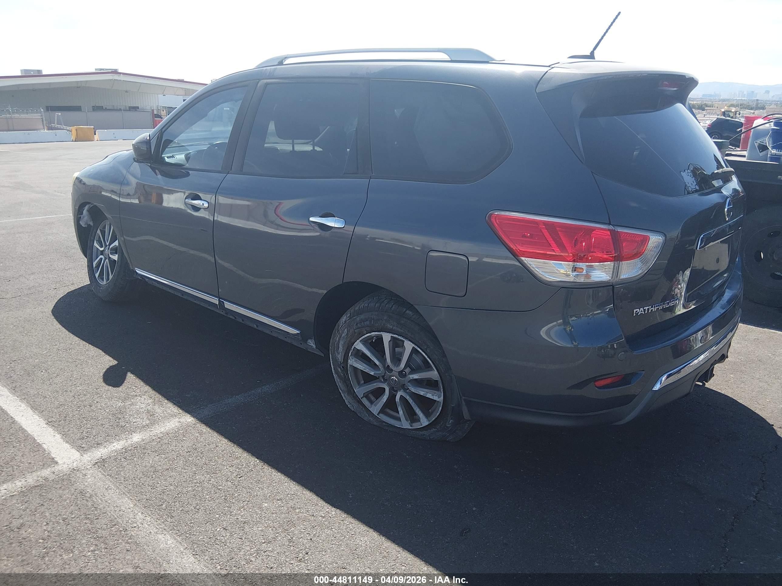 2013 Nissan Pathfinder Sl Gray vin: 5N1AR2MN1DC666053