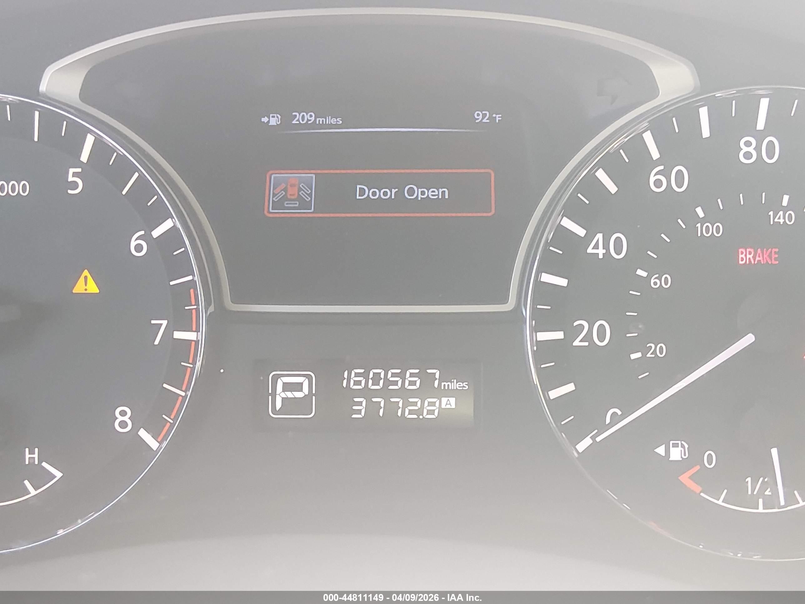 2013 Nissan Pathfinder Sl Gray vin: 5N1AR2MN1DC666053