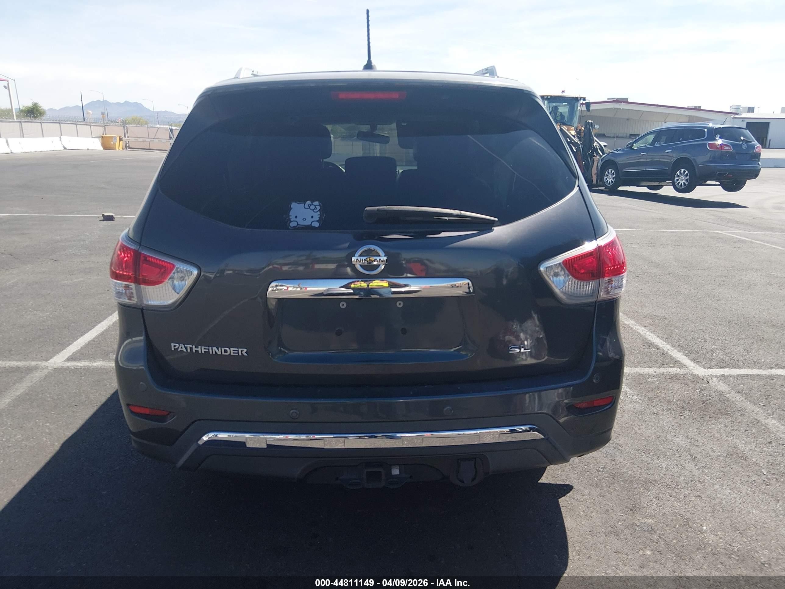 2013 Nissan Pathfinder Sl Gray vin: 5N1AR2MN1DC666053