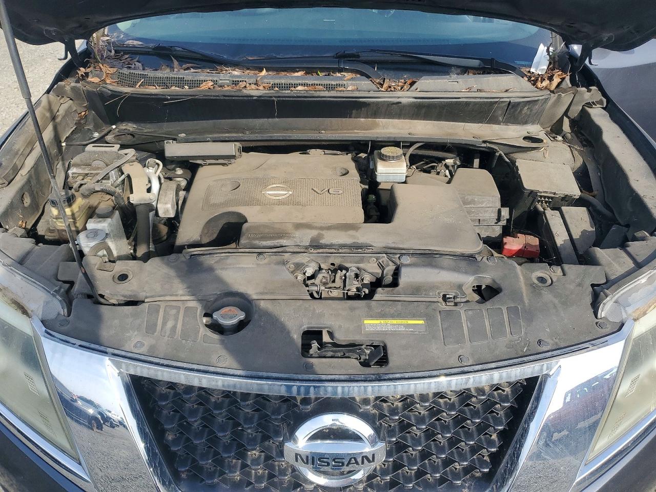 2013 Nissan Pathfinder S Gray vin: 5N1AR2MN1DC667526