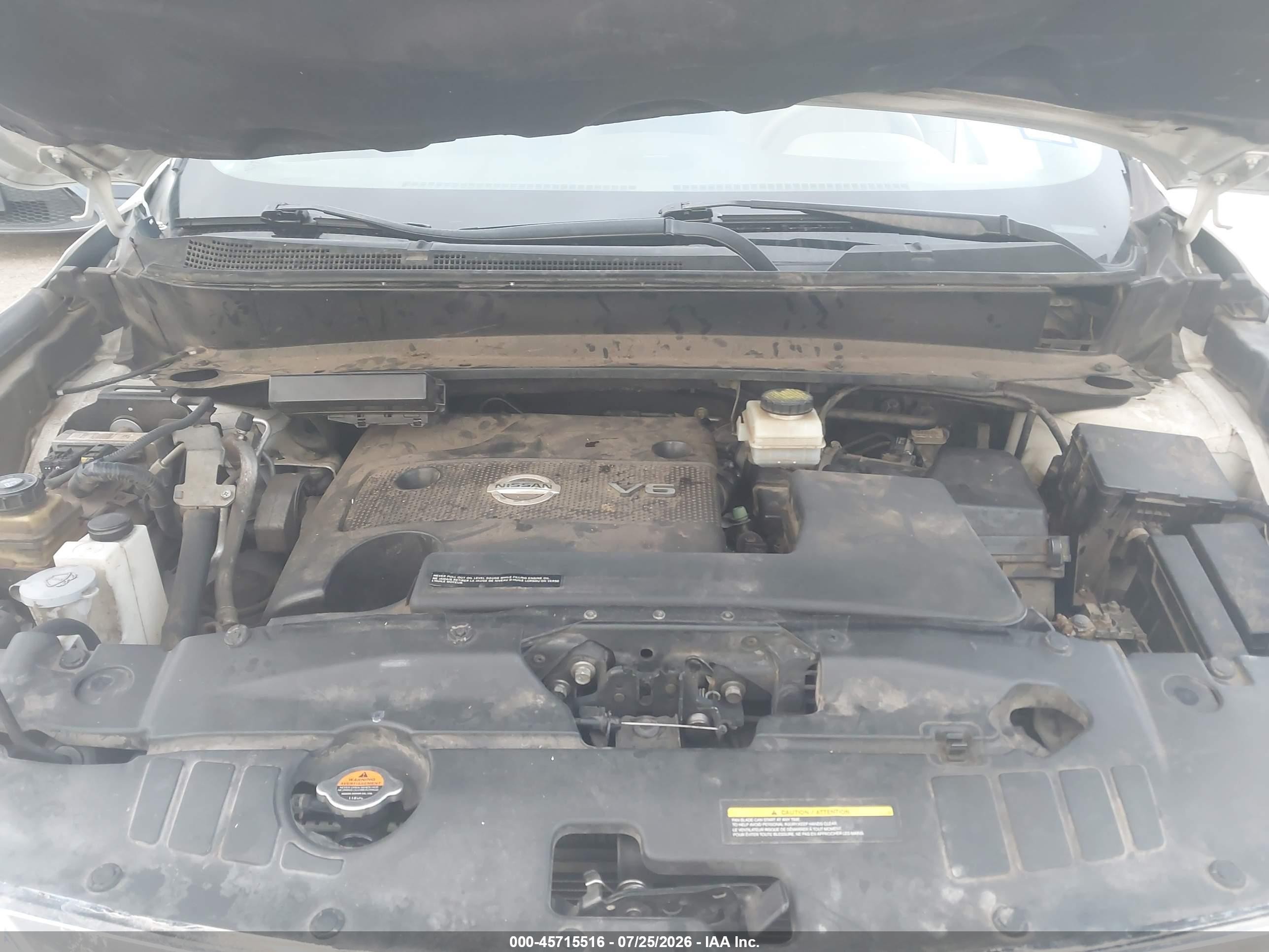 2013 Nissan Pathfinder Platinum White vin: 5N1AR2MN1DC676257