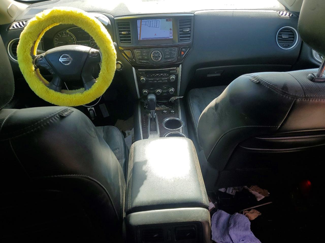 2013 Nissan Pathfinder S White vin: 5N1AR2MN1DC688585