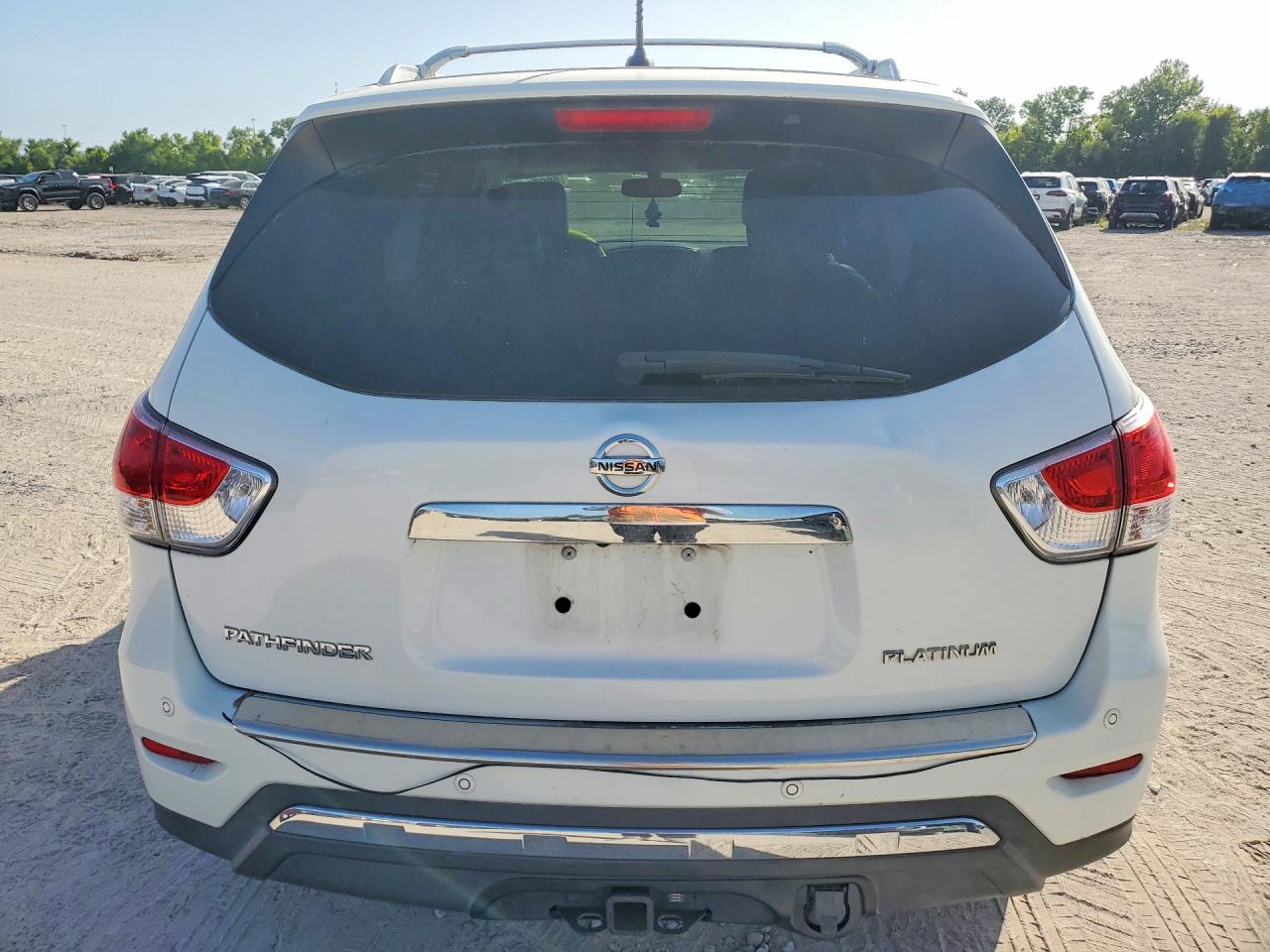 2013 Nissan Pathfinder S White vin: 5N1AR2MN1DC688585