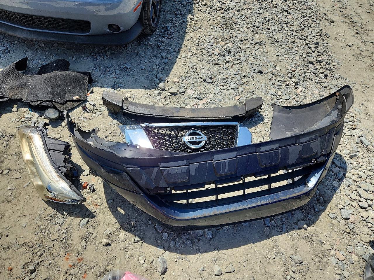 2014 Nissan Pathfinder S Blue vin: 5N1AR2MN1EC637590