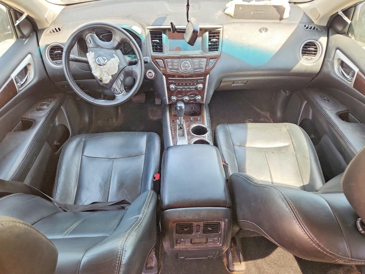 2014 Nissan Pathfinder S Blue vin: 5N1AR2MN1EC637590