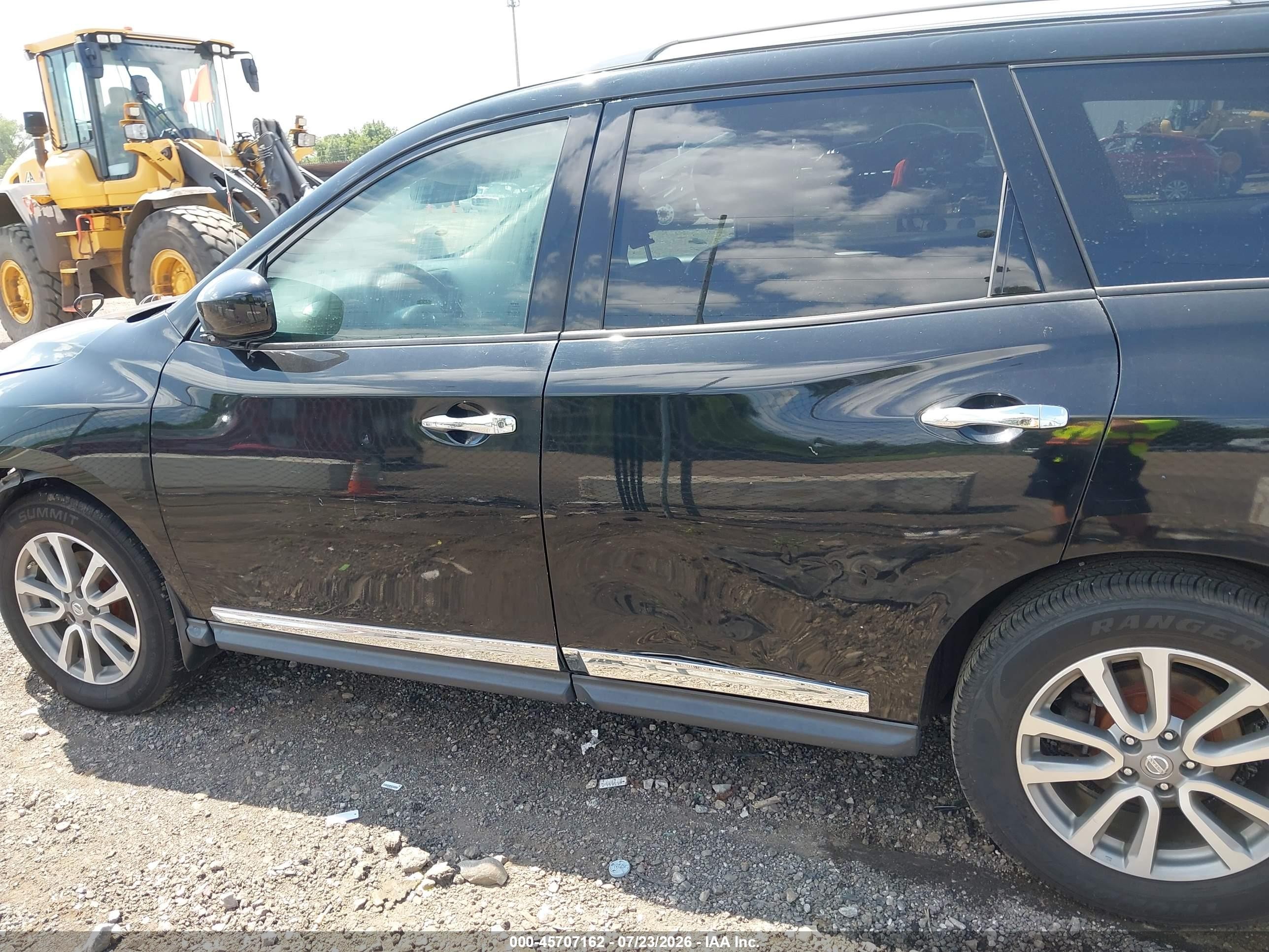 2014 Nissan Pathfinder Sl Черный vin: 5N1AR2MN1EC642952