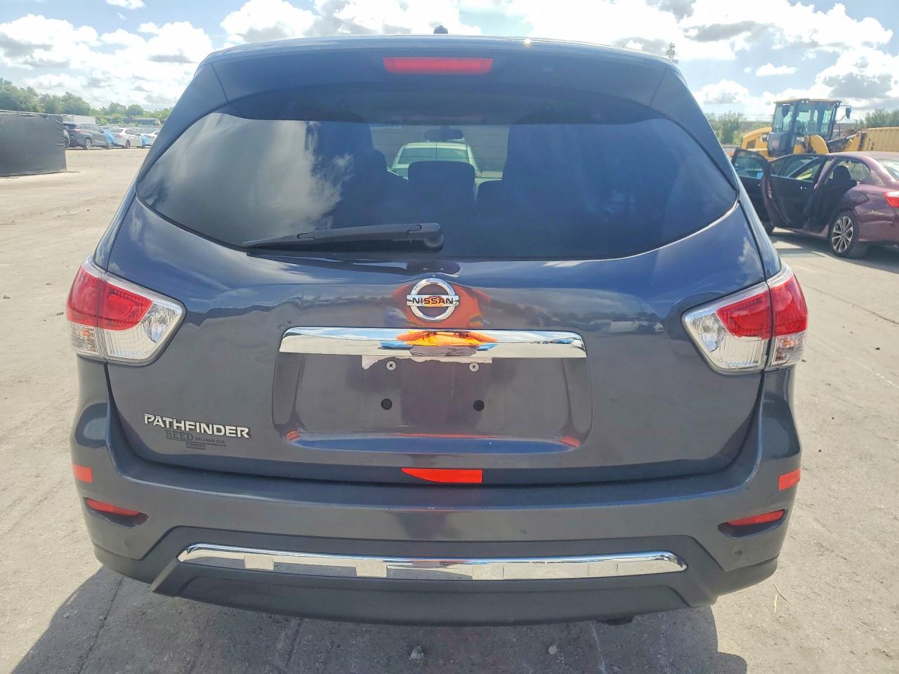 2014 Nissan Pathfinder S Gray vin: 5N1AR2MN1EC675935