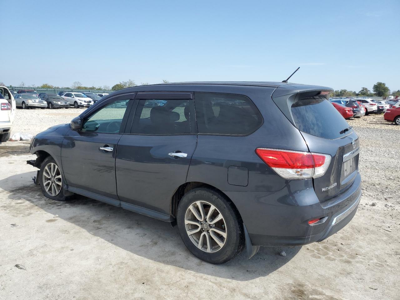 2014 Nissan Pathfinder S Blue vin: 5N1AR2MN1EC699099