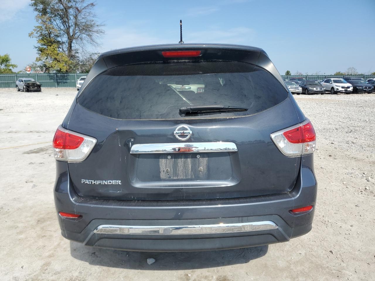 2014 Nissan Pathfinder S Blue vin: 5N1AR2MN1EC699099