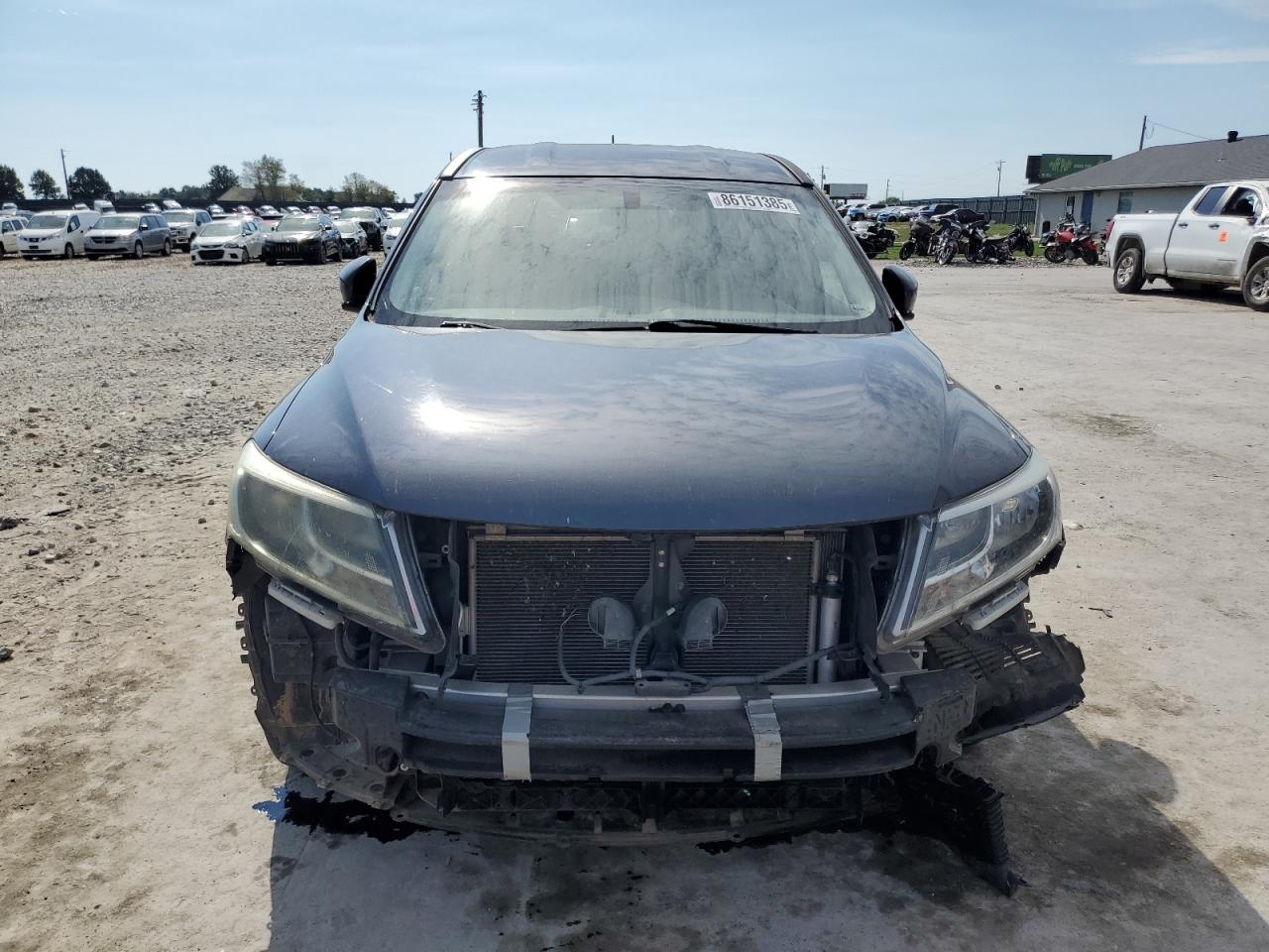 2014 Nissan Pathfinder S Blue vin: 5N1AR2MN1EC699099