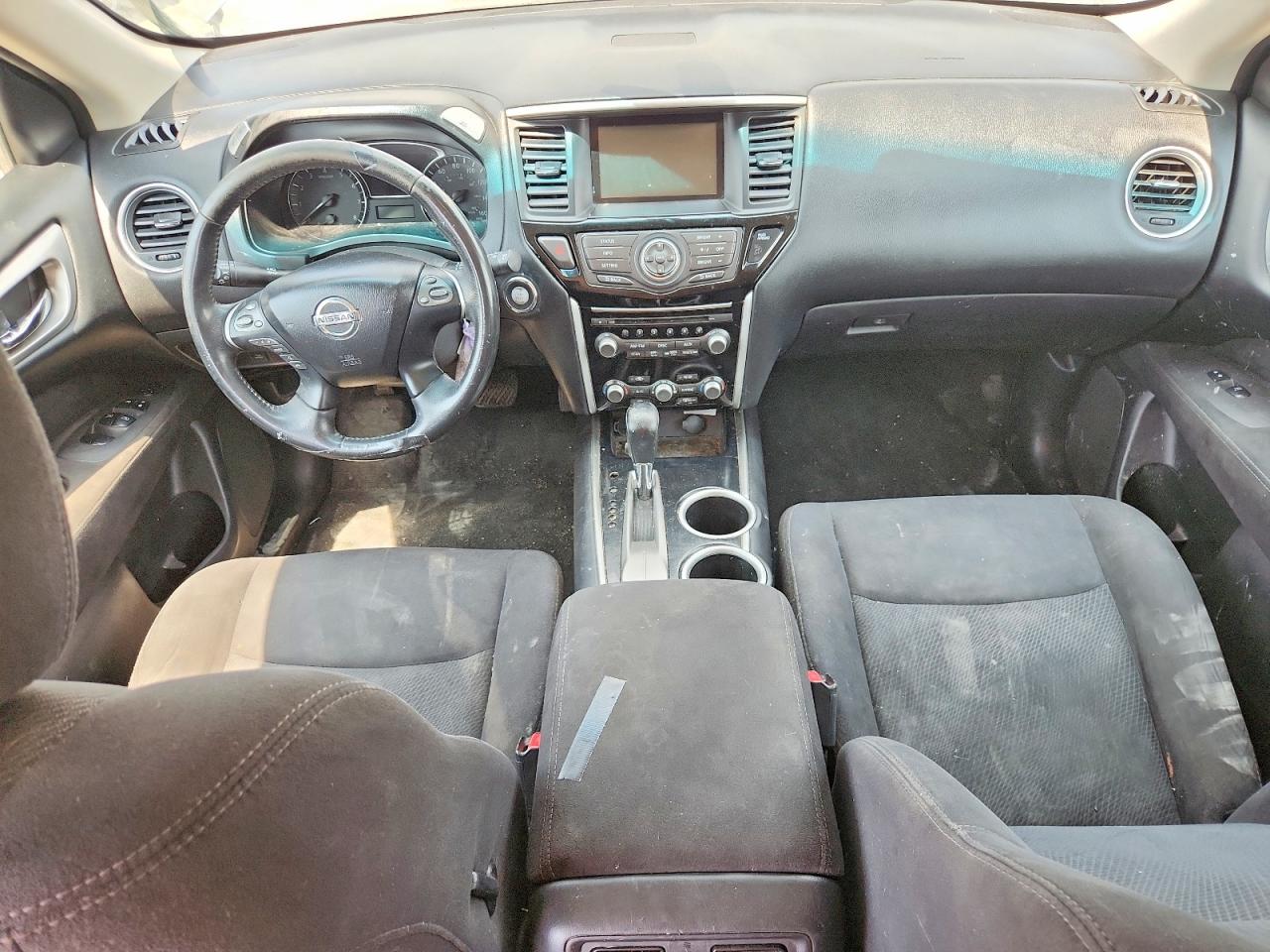 2014 Nissan Pathfinder Sv Gray vin: 5N1AR2MN1EC701577