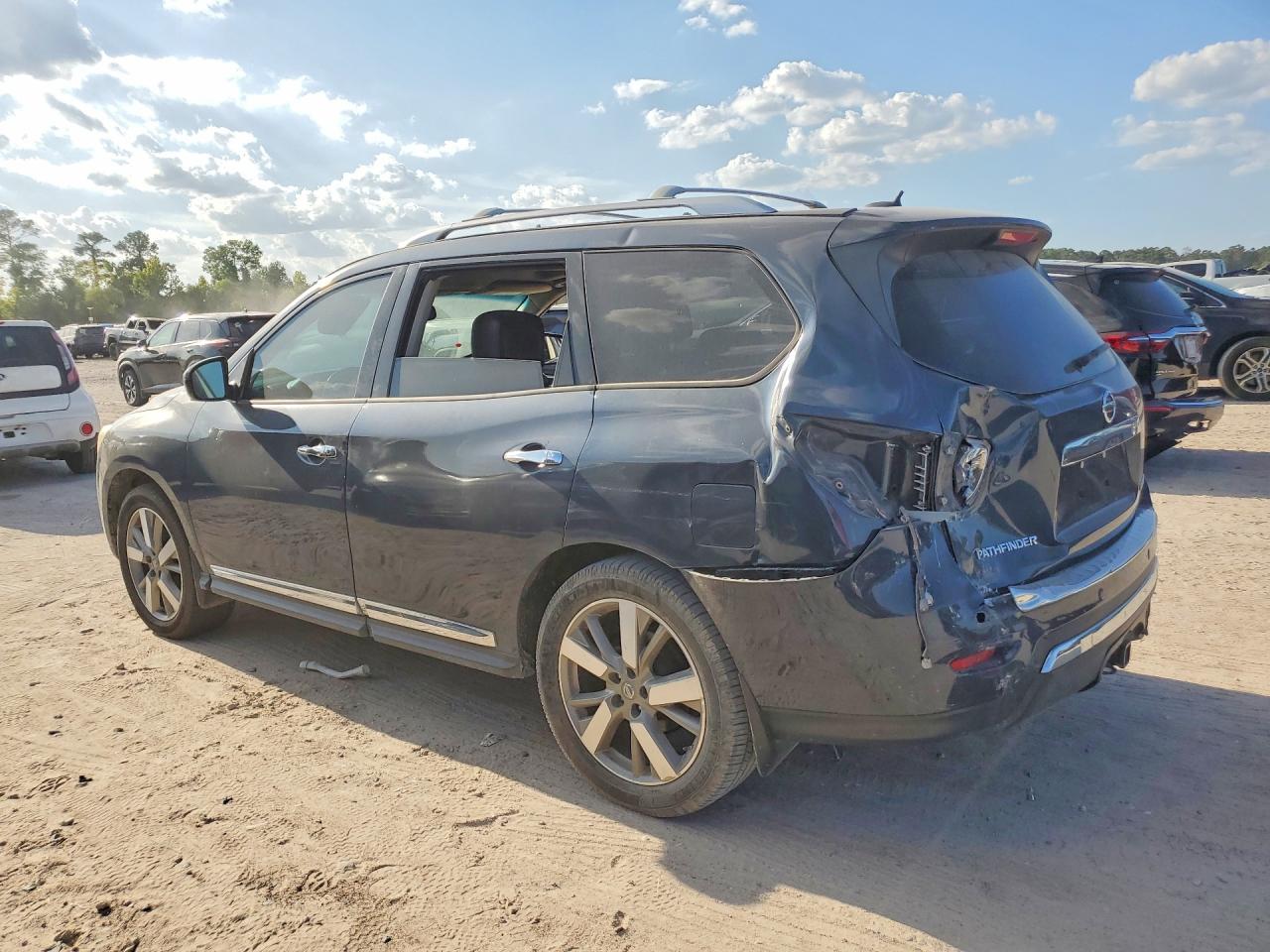 2014 Nissan Pathfinder S Black vin: 5N1AR2MN1EC714460