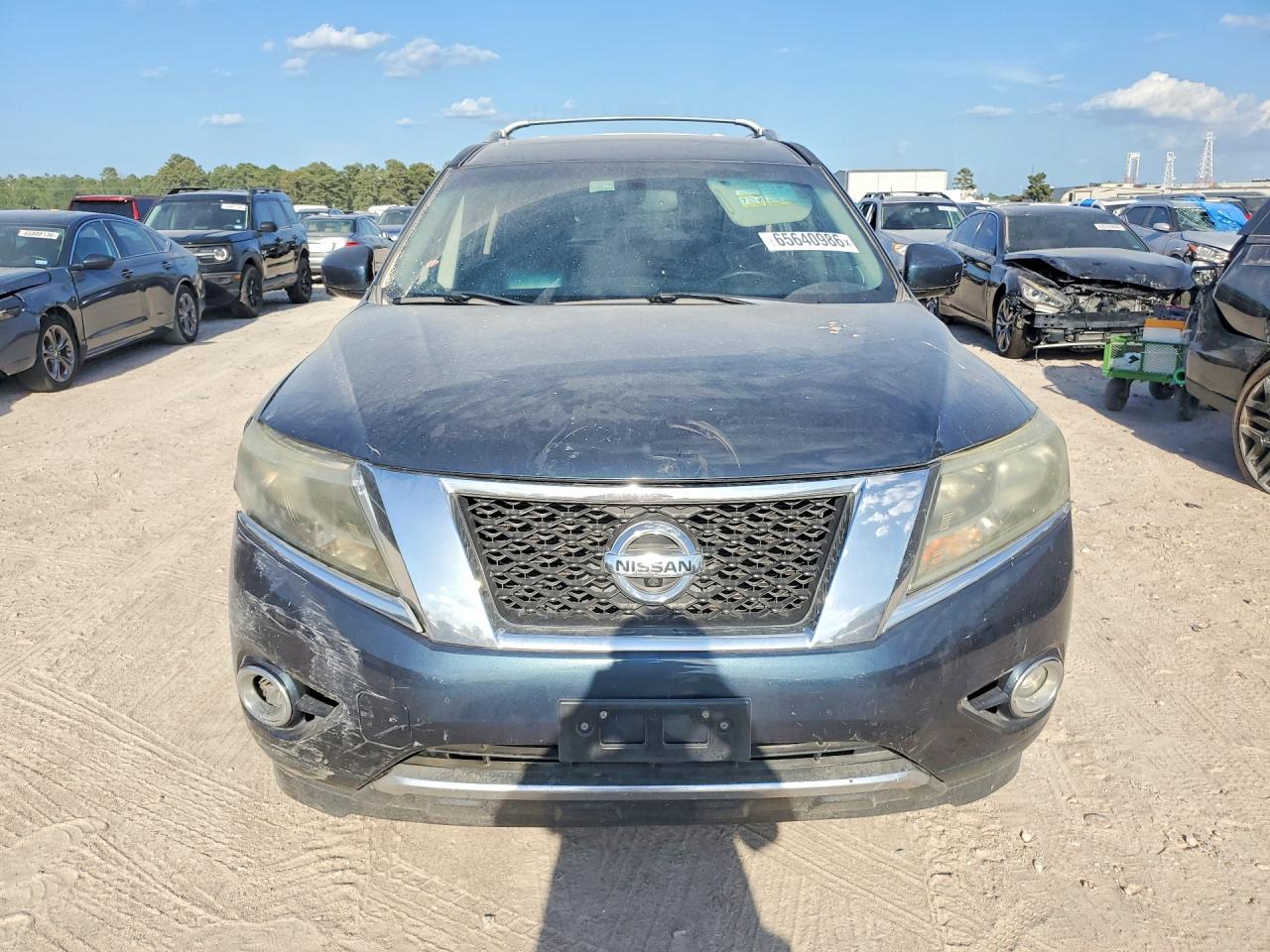 2014 Nissan Pathfinder S Black vin: 5N1AR2MN1EC714460