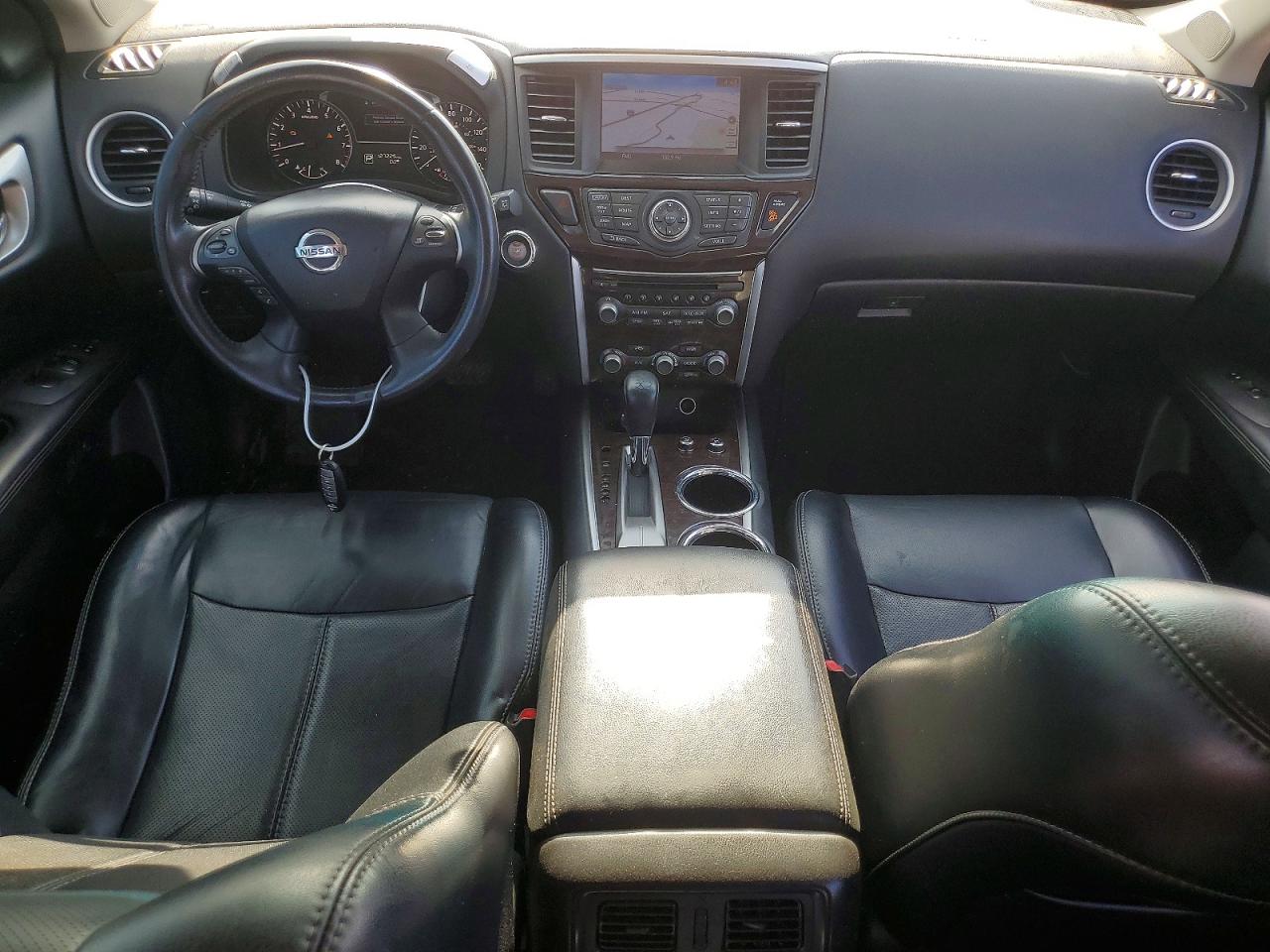 2014 Nissan Pathfinder S Black vin: 5N1AR2MN1EC714460