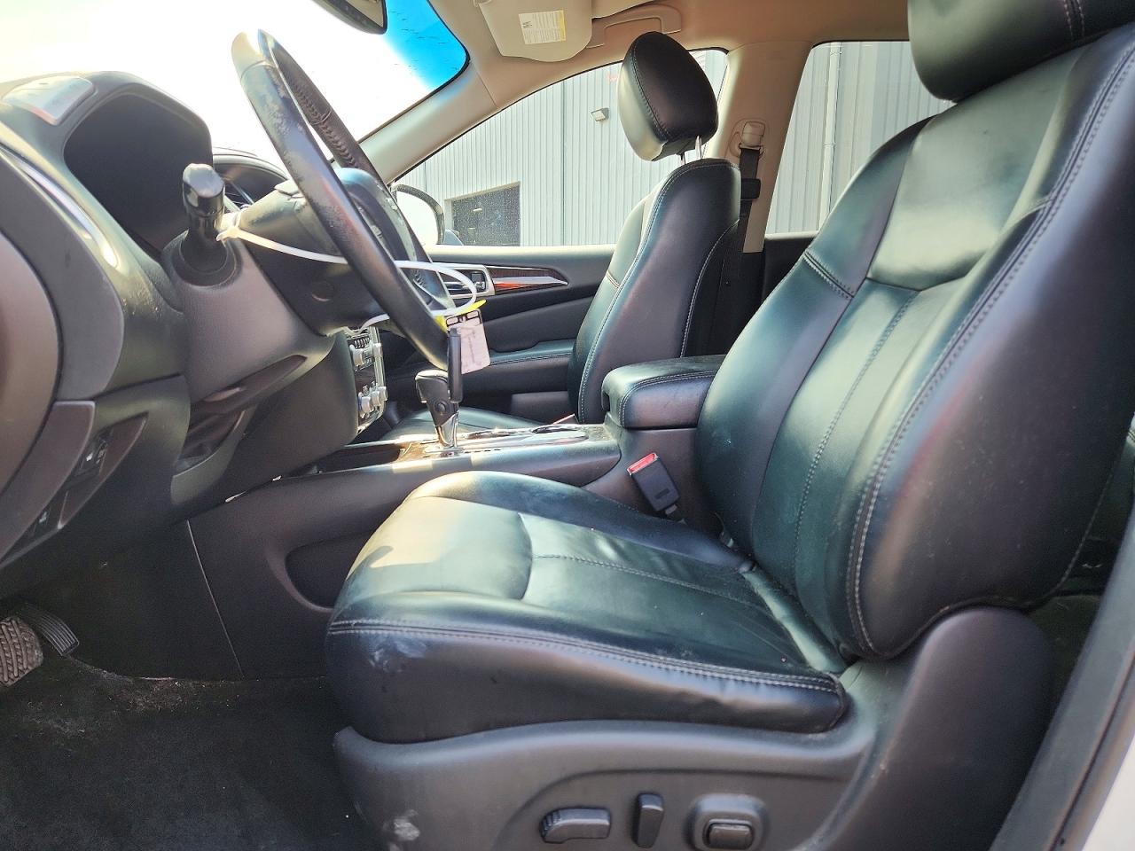 2014 Nissan Pathfinder Sl White vin: 5N1AR2MN1EC727189
