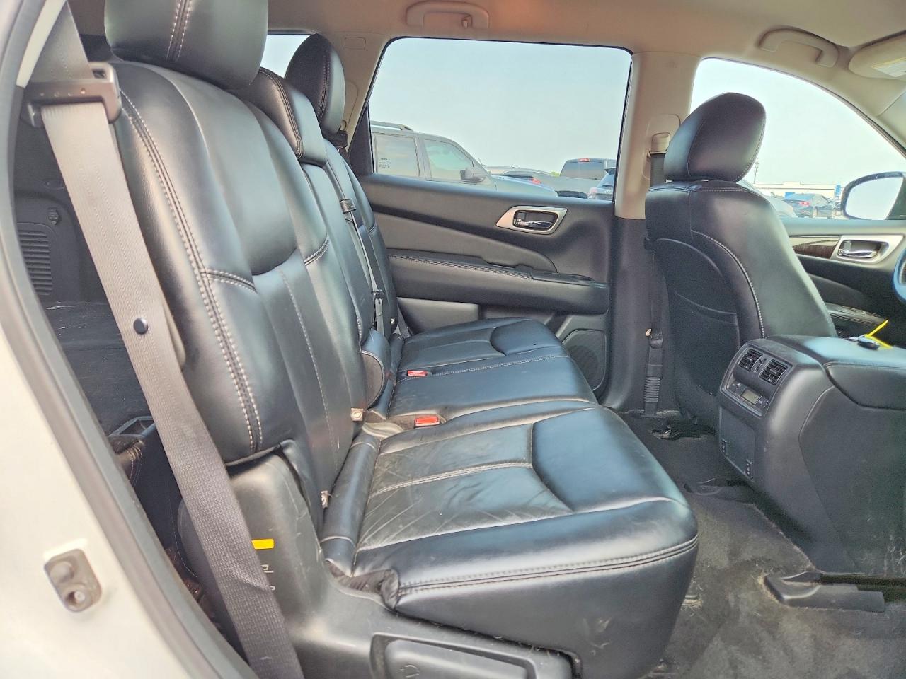 2014 Nissan Pathfinder Sl White vin: 5N1AR2MN1EC727189