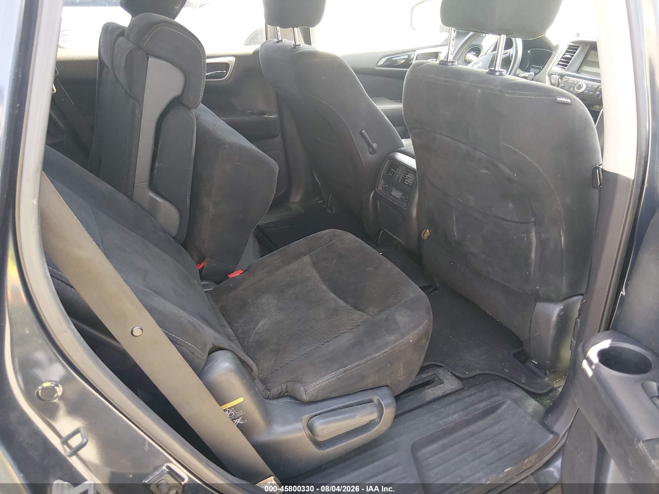 2014 Nissan Pathfinder S Blue vin: 5N1AR2MN1EC730299