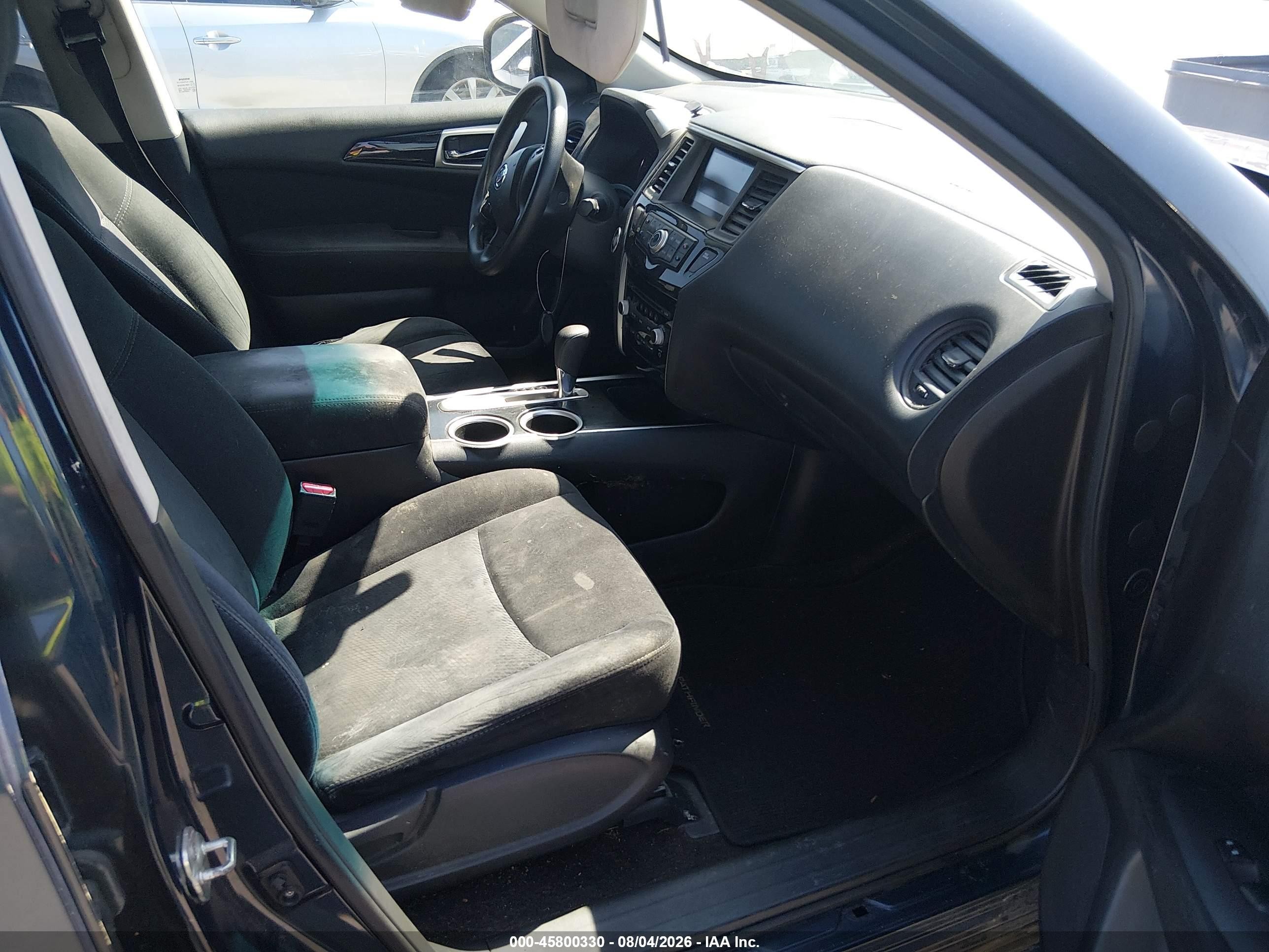2014 Nissan Pathfinder S Blue vin: 5N1AR2MN1EC730299