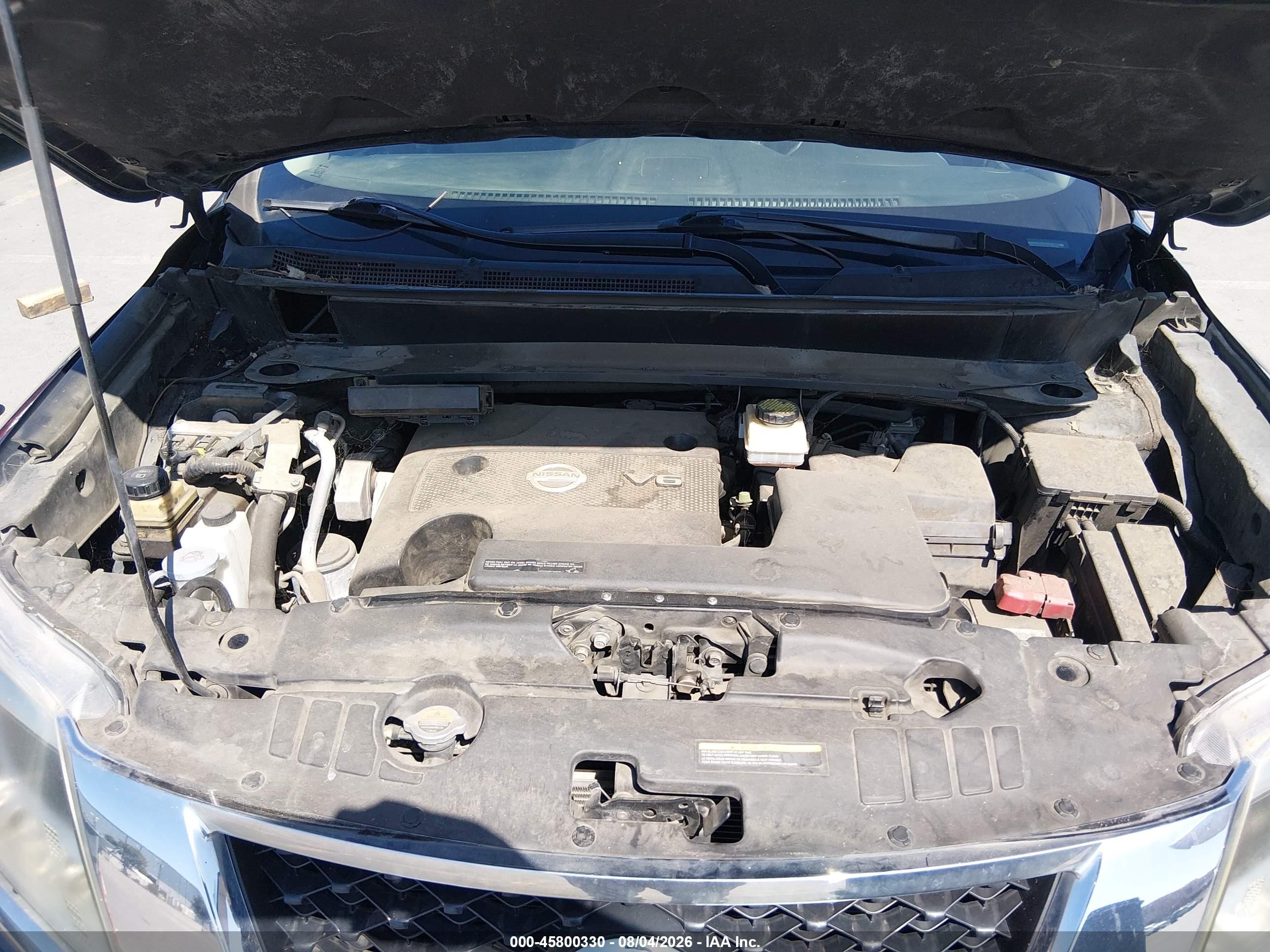 2014 Nissan Pathfinder S Blue vin: 5N1AR2MN1EC730299