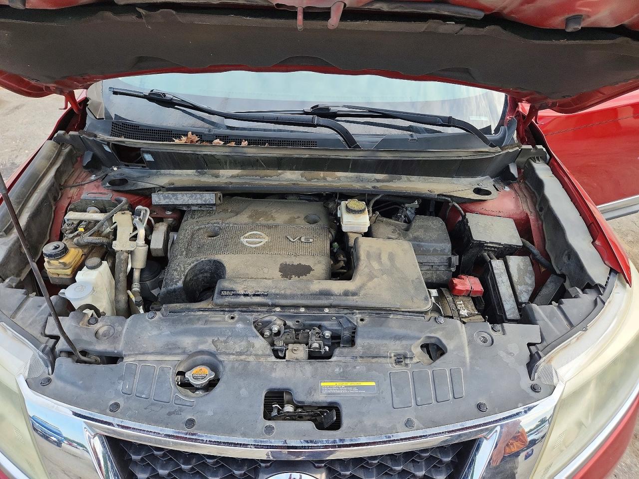2015 Nissan Pathfinder Sl Burgundy vin: 5N1AR2MN1FC614814
