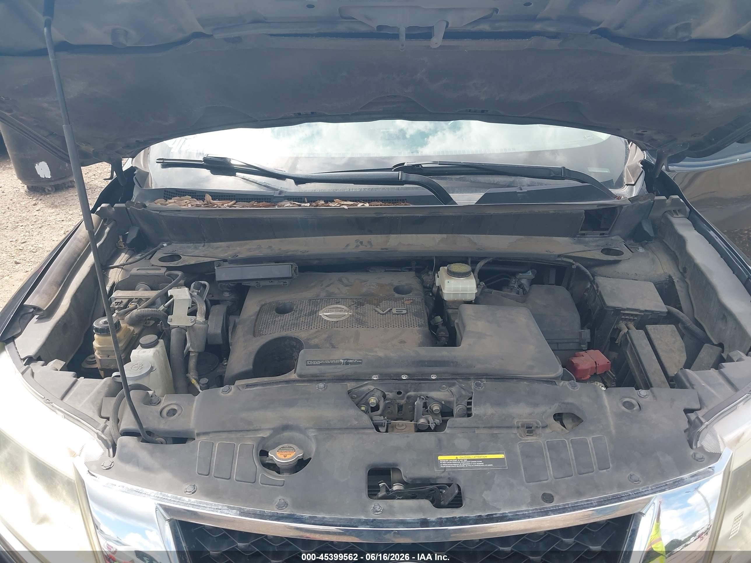 2015 Nissan Pathfinder Sl Black vin: 5N1AR2MN1FC617633