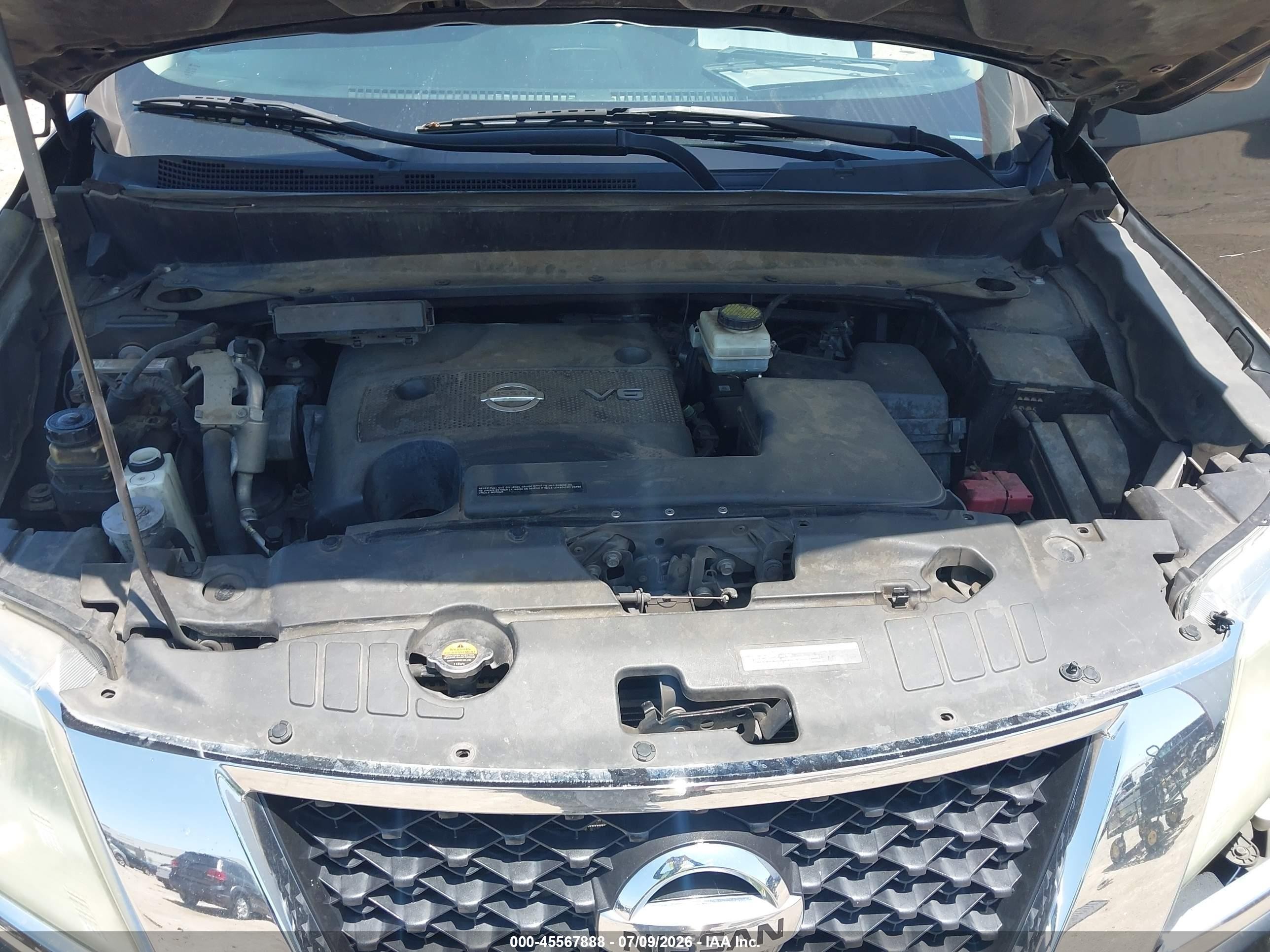 2015 Nissan Pathfinder Platinum/s/sl/sv Black vin: 5N1AR2MN1FC620693