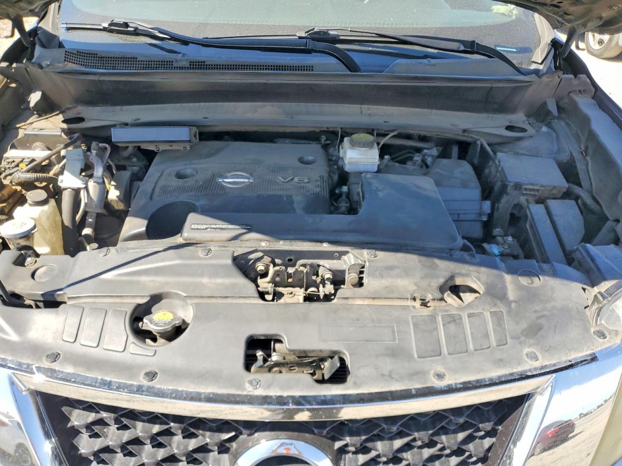 2015 Nissan Pathfinder Sl Black vin: 5N1AR2MN1FC672955