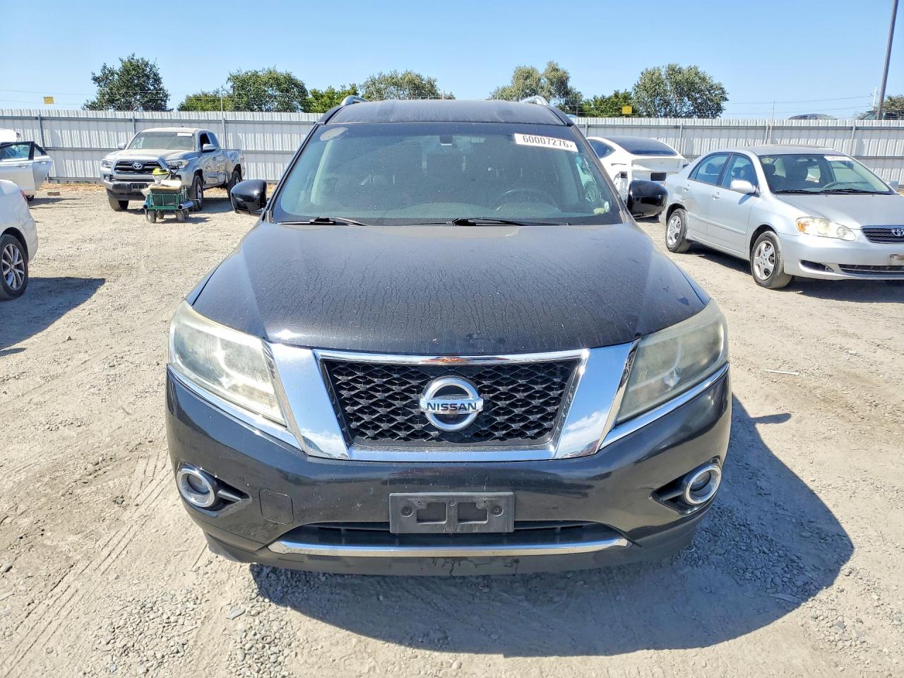 2015 Nissan Pathfinder Sl Black vin: 5N1AR2MN1FC672955