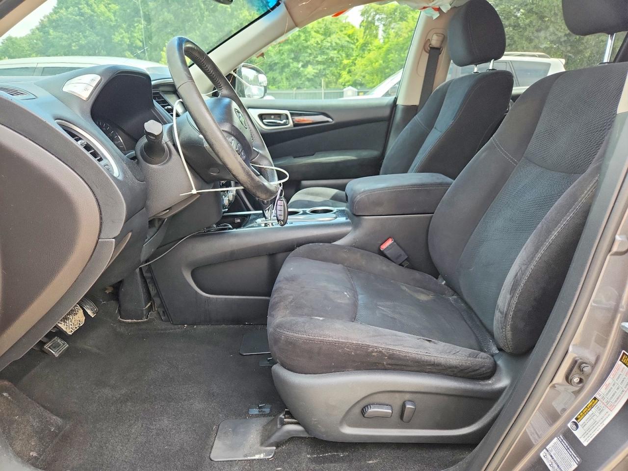 2015 Nissan Pathfinder Sv Gray vin: 5N1AR2MN1FC677010