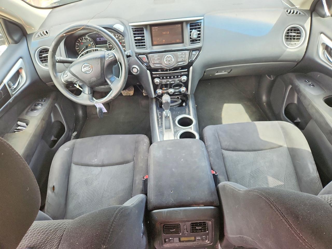 2015 Nissan Pathfinder Sv Gray vin: 5N1AR2MN1FC677010