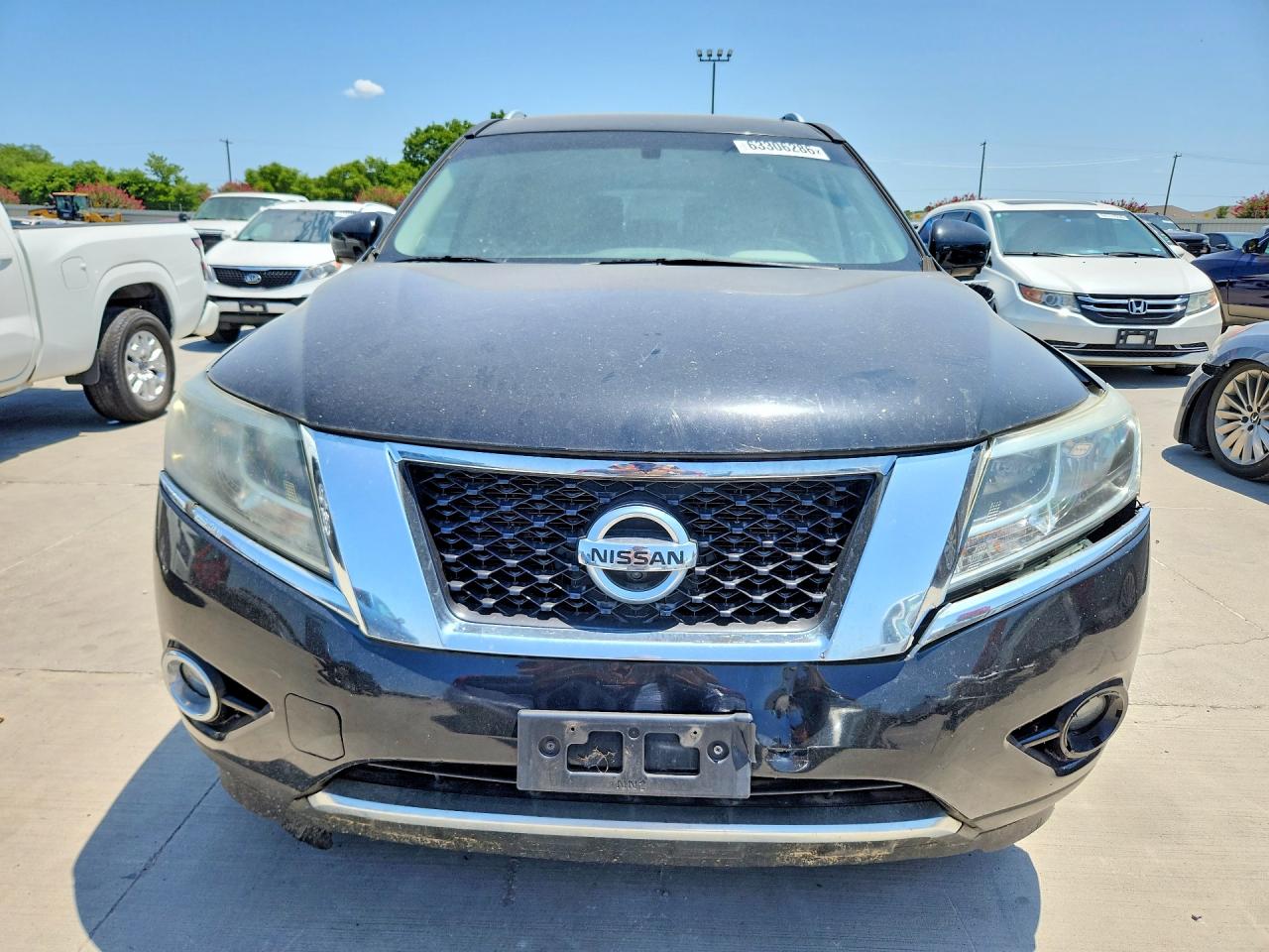 2015 Nissan Pathfinder S Black vin: 5N1AR2MN1FC681378