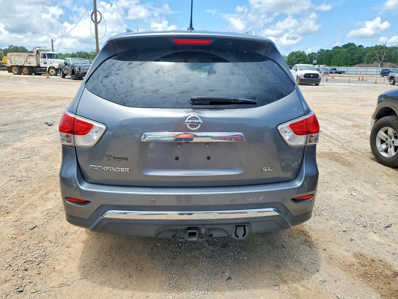 2015 Nissan Pathfinder Sl Gray vin: 5N1AR2MN1FC683454