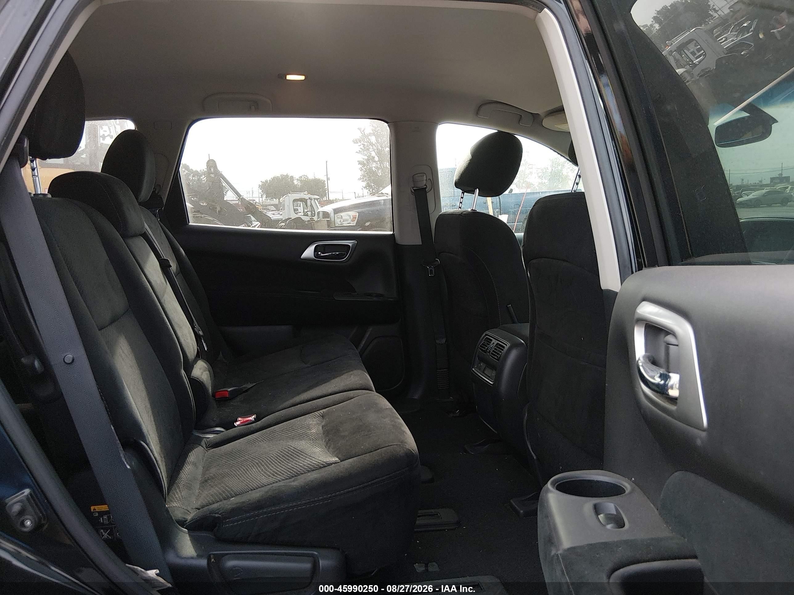 2015 Nissan Pathfinder Sv Black vin: 5N1AR2MN1FC724018