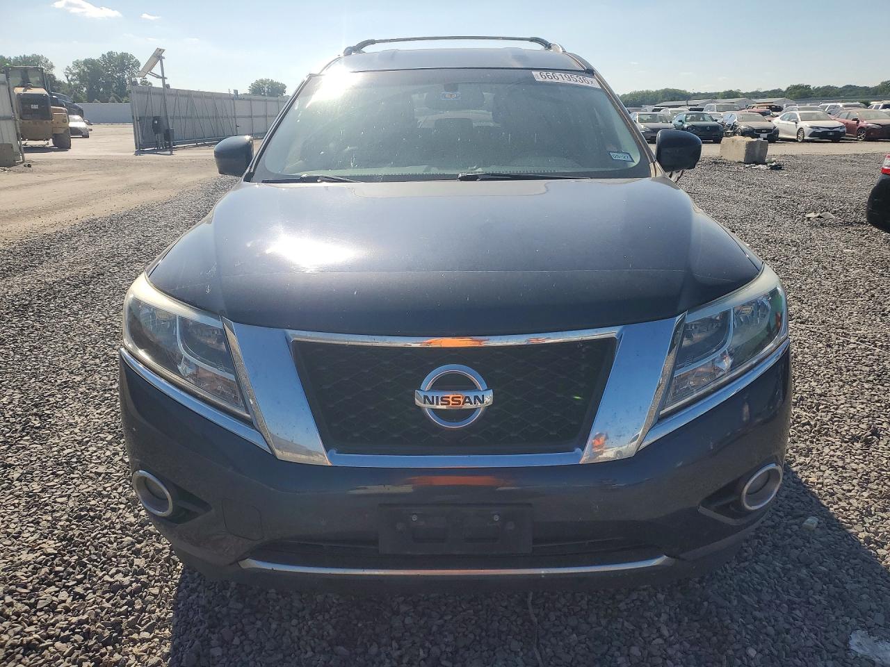 2016 Nissan Pathfinder Sl Blue vin: 5N1AR2MN1GC634403