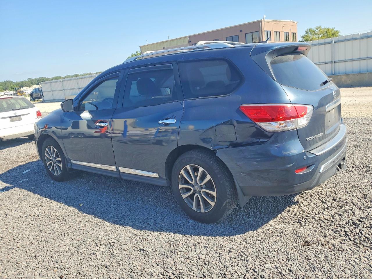 2016 Nissan Pathfinder Sl Blue vin: 5N1AR2MN1GC634403