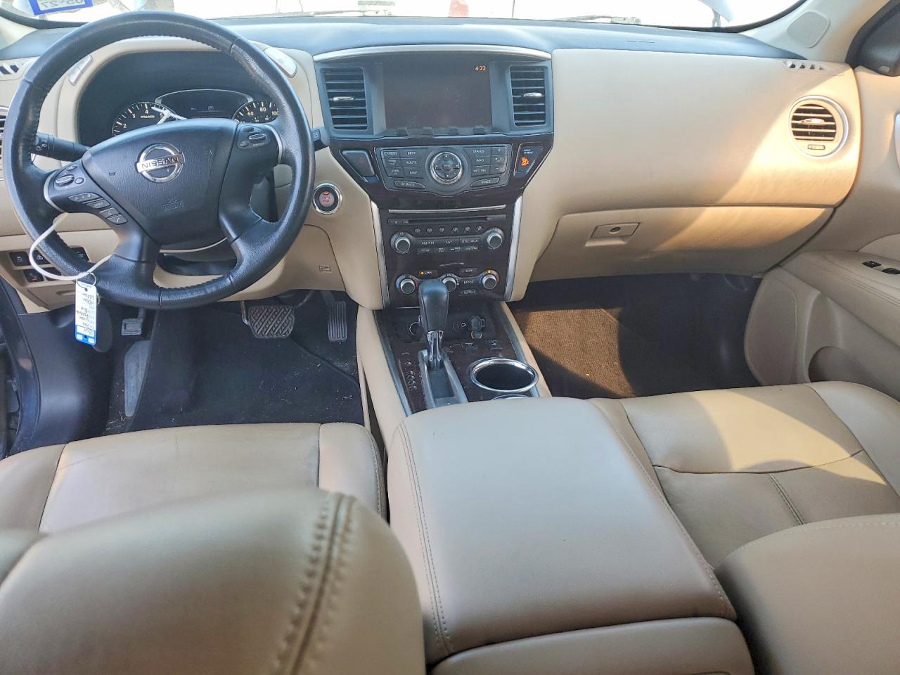 2016 Nissan Pathfinder Sl Blue vin: 5N1AR2MN1GC634403