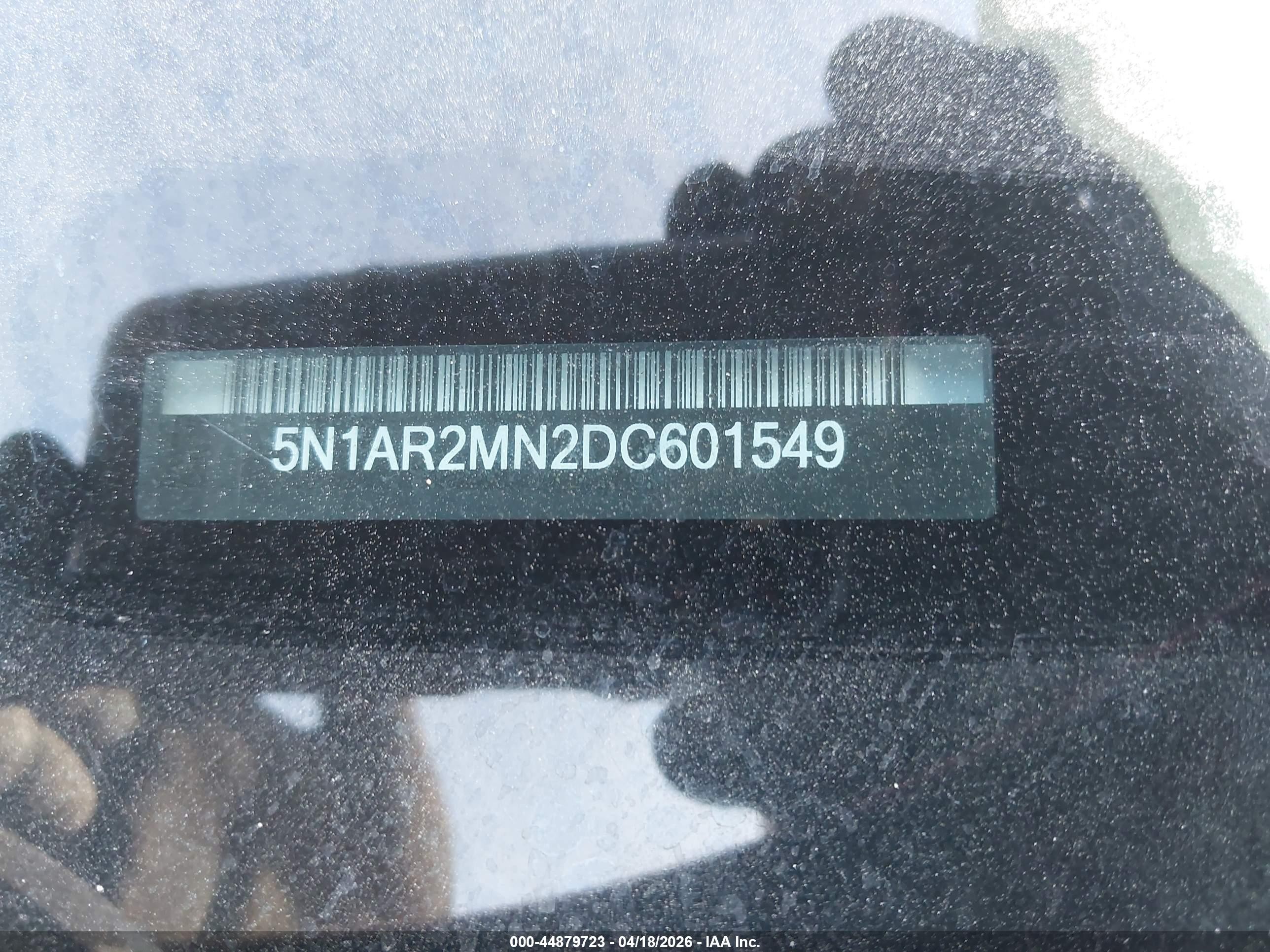 2013 Nissan Pathfinder S Красный vin: 5N1AR2MN2DC601549