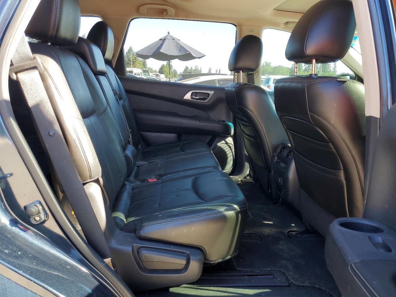 2013 Nissan Pathfinder S Blue vin: 5N1AR2MN2DC602359