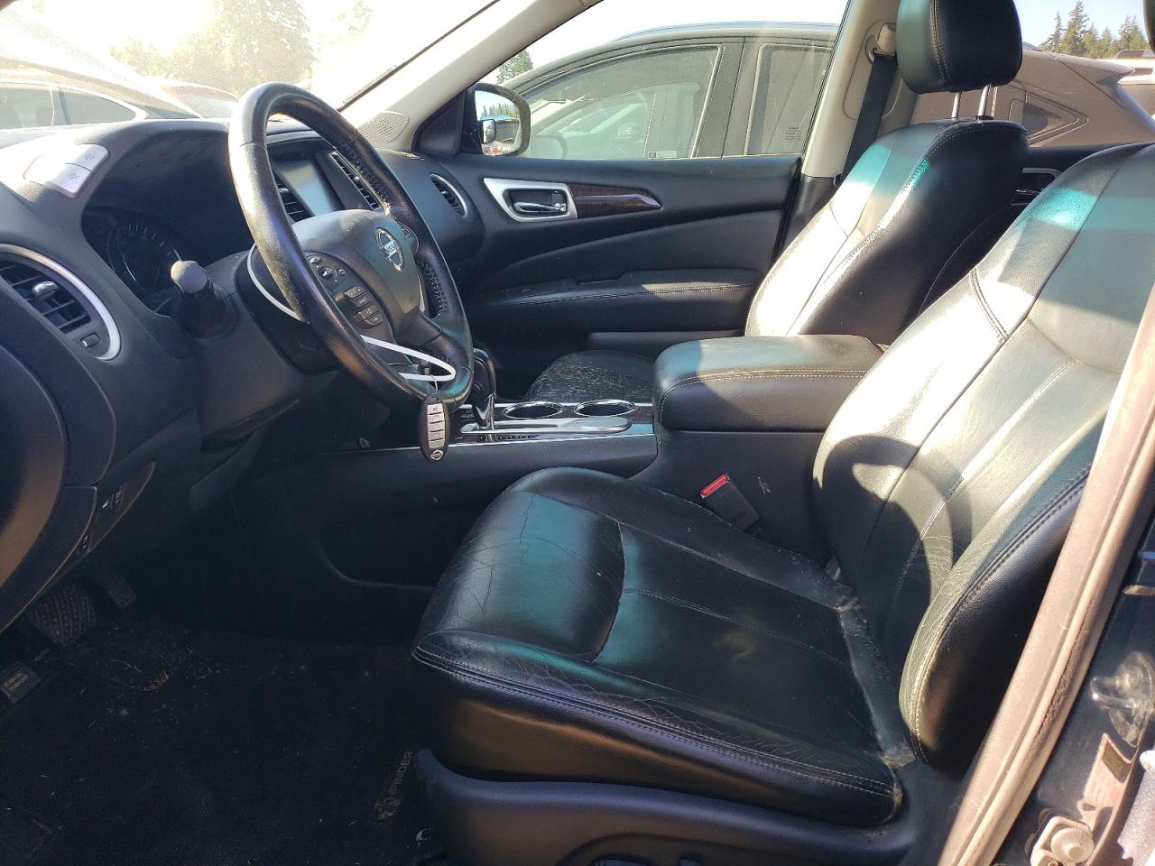2013 Nissan Pathfinder S Blue vin: 5N1AR2MN2DC602359