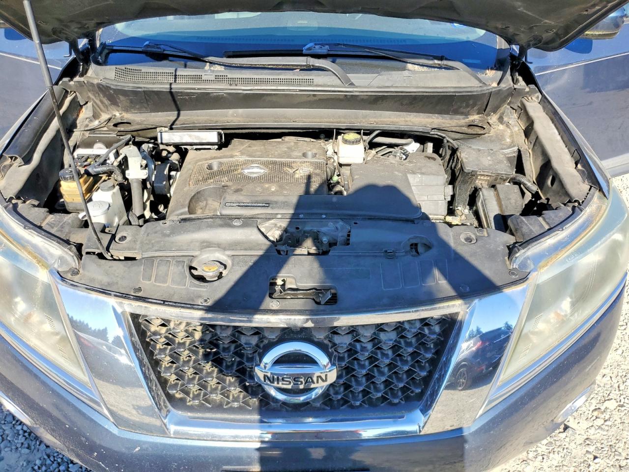 2013 Nissan Pathfinder S Blue vin: 5N1AR2MN2DC602359