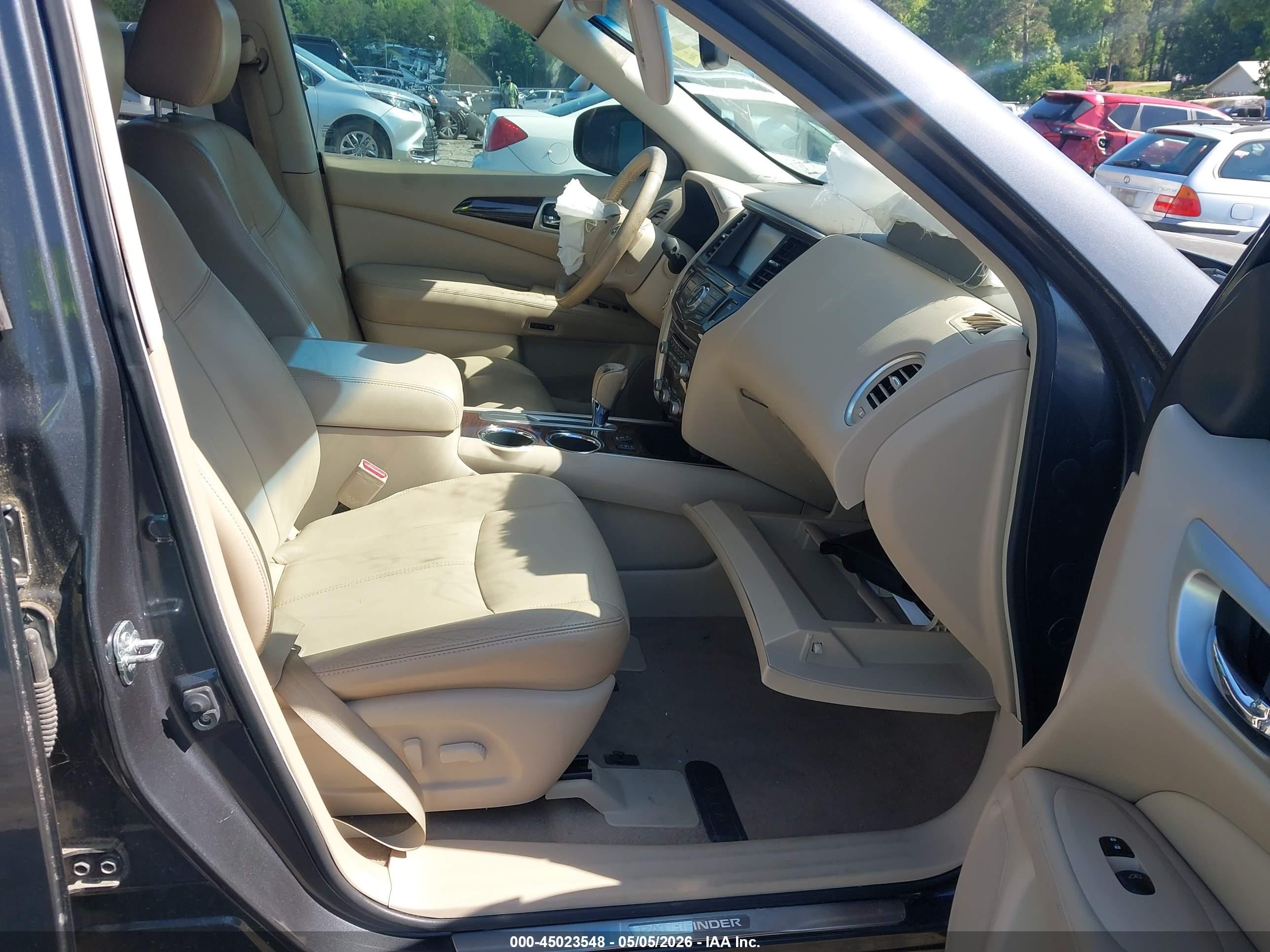 2013 Nissan Pathfinder Sl Gray vin: 5N1AR2MN2DC603186